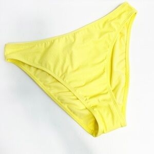XHILARATION XL WOMEN YELLOW WOMEN BIKINI BOTTOM BRAND NEW